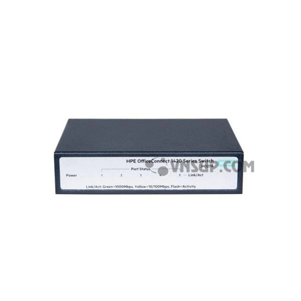 Bộ chuyển mạch Gigabit 5 cổng HP 1420 OfficeConnect JH327A