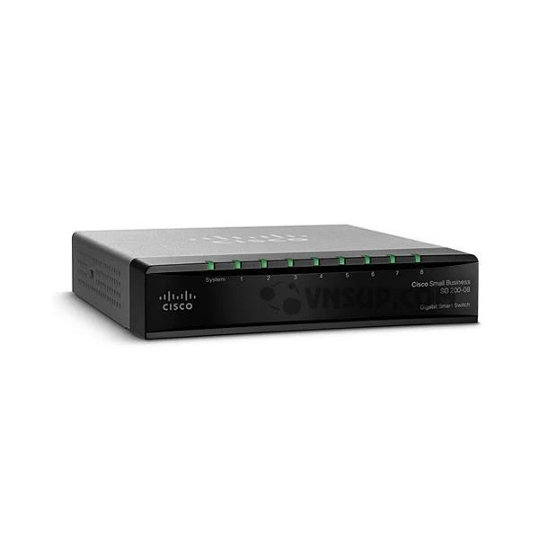 p_10108_CISCO-SG200-08 Switch Ethernet 8 cổng 10/100/1000 Cisco SLM2008T