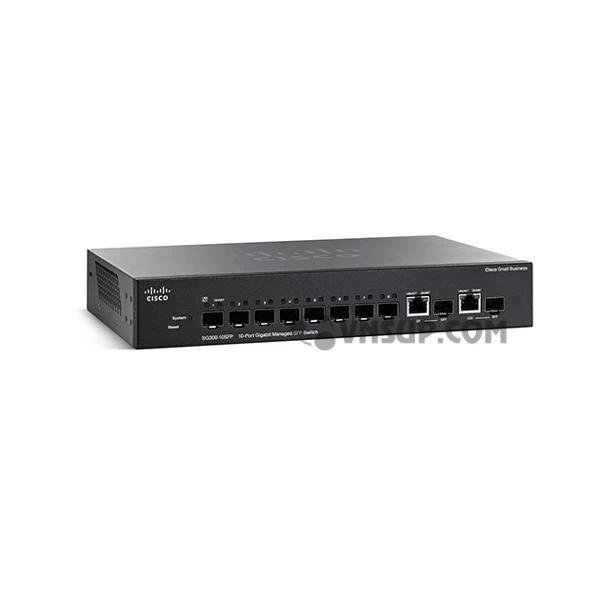 s Thiết bị chia mạng Cisco SG300-10SFP
