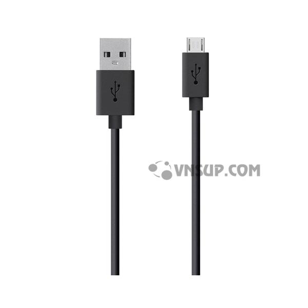 Cáp Micro USB Sync & Charge 2.4A 1.2m F2CU012bt04