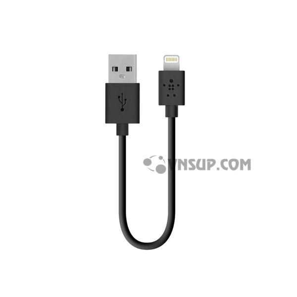 Cáp Lightning Sync & Charge 2.4A 15cm F8J023bt06IN