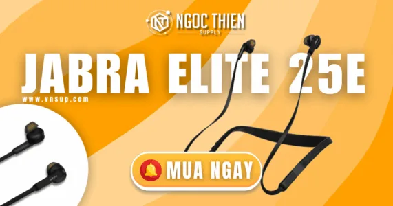 Tai nghe đeo cổ Jabra Elite 25e