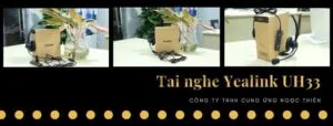 Banner tai nghe Yealink UH33