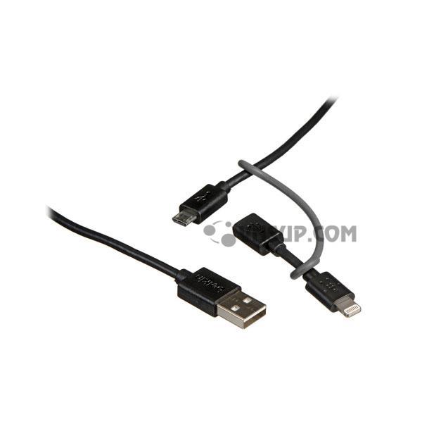 Cáp Micro USB & Lightning Sync & Charge 90cm Belkin F8J080bt03