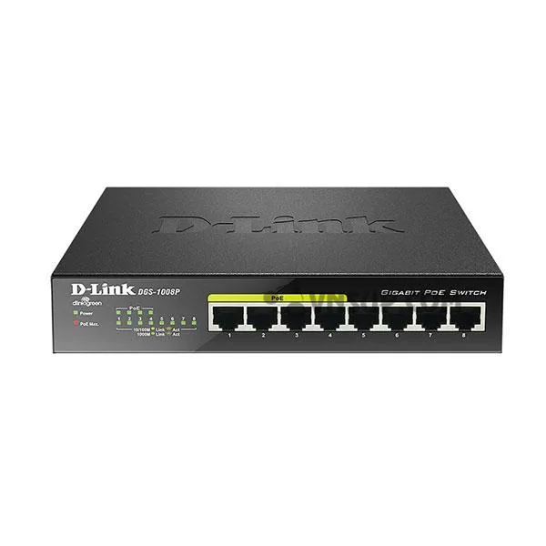 p_18250_D-LINK-DGS-1080P Switch D-Link DGS-1008P