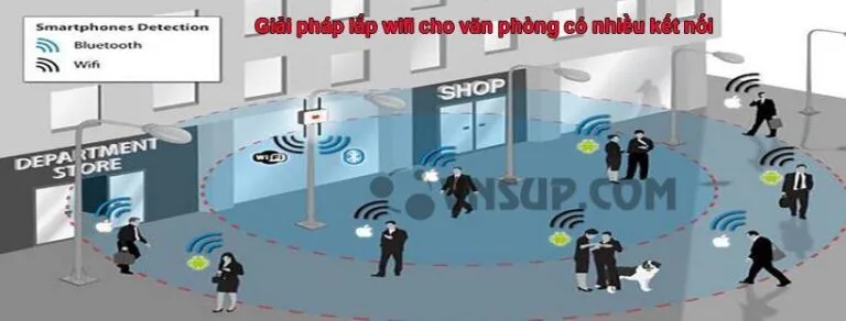 Giải pháp lắp wifi cho văn phòng có nhiều kết nối