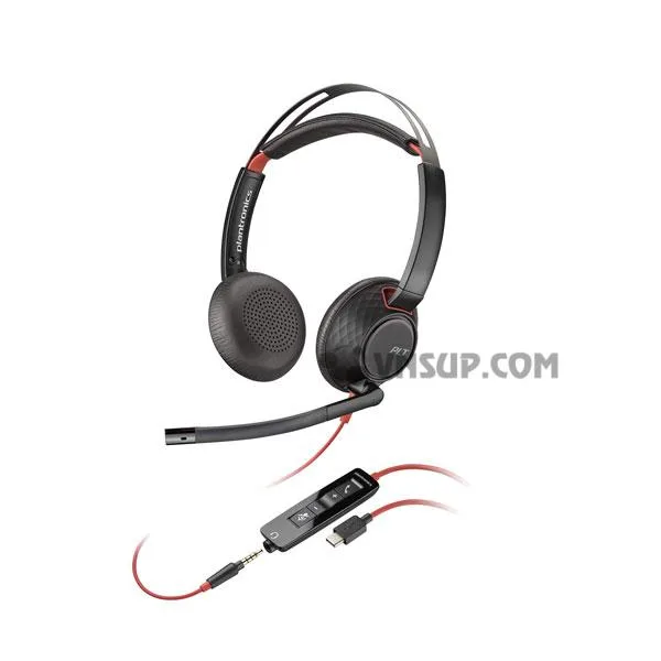 Tai nghe Plantronics Blackwire C5220 USB-C