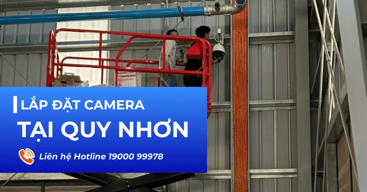 Lắp đặt camera Quy Nhơn