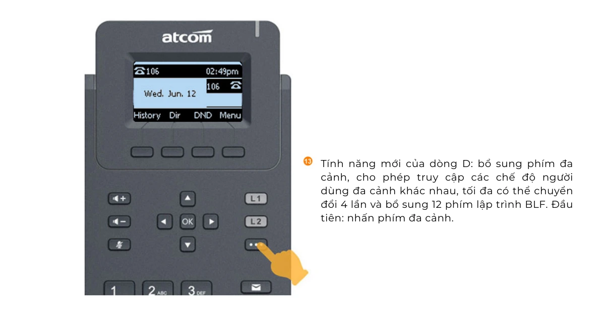 Hướng dẫn dùng Atcom D21 bước 3