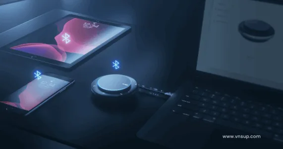 Kết nối linh hoạt qua USB và Bluetooth