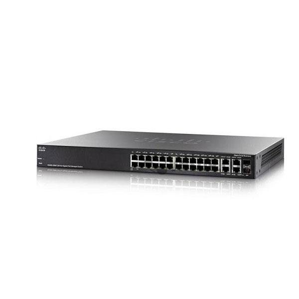 Switch Cisco 24-port SG350-28MP