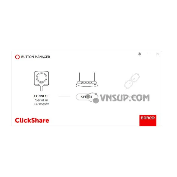 ClickShare Button Manager