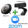 Combo Jabra 710 + Logitech C925e + Phần mềm Zoom- Bộ thiết bị hội nghị truyền hình cho doanh nghiệp
