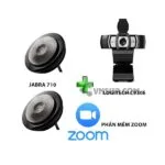 Combo Jabra 2×710+Logitech C930e+Phần mềm zoom