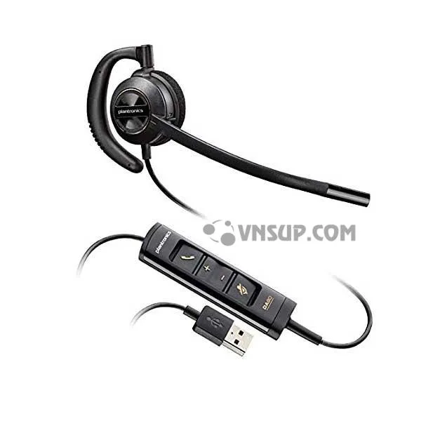Plantronics HW535 USB - Tai nghe call center cho doanh nghiệp