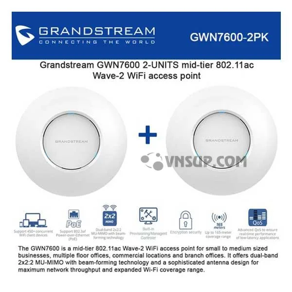 wifi-GWN7600 Wifi Grandstream GWN7600