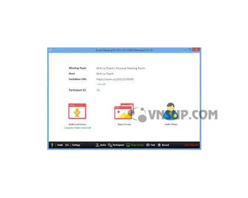 hướng dẫn sử dụng Zoom cơ bản