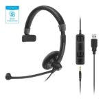 Sennheiser SC 45 USB CTRL - Tai nghe call center cho doanh nghiệp