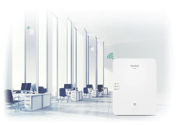 Review thiết bị Yealink W80B - Giải pháp hệ thống điện thoại không dây