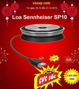 'Sale Sập Sàn' - Loa hội nghị Sennheiser SP10 khuyến mãi cực 'khủng' hơn 20% tại vnsup.com