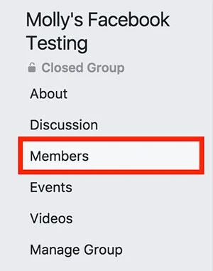Hướng dẫn kiểm tra quyền của bạn cho Nhóm Facebook bước 4