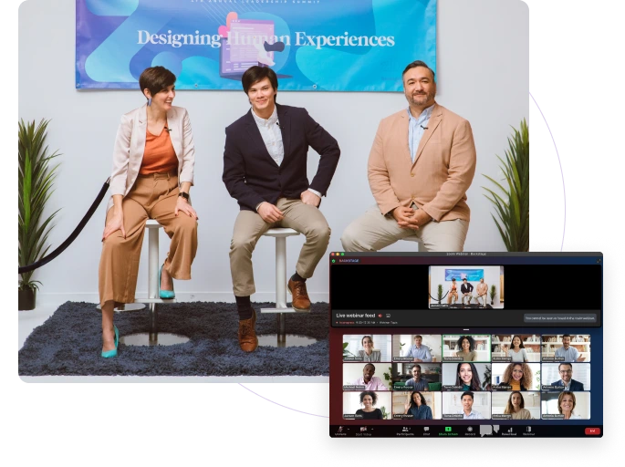 sử dụng Zoom webinars để tăng lượng khán giả tham gia