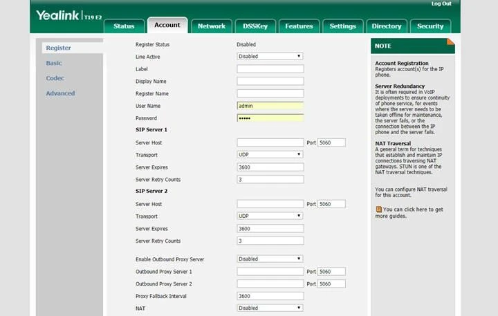 Cách chặn cuộc gọi ma trên dòng điện thoại YEALINK