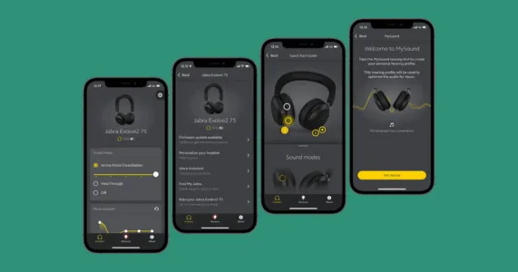 Cá nhân hóa cuộc gọi và trải nghiệm âm nhạc với jabra sound+