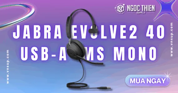 Jabra Evolve2 40 USB-A MS Mono