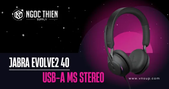 Jabra Evolve2 40 USB-A MS Stereo
