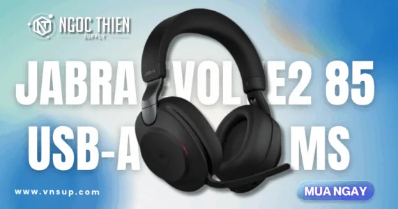 Jabra Evolve2 85 USB-A MS màu đen