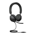 Jabra Evolve2 40 USB-A MS Stereo - Tai nghe call center cho doanh nghiệp