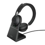 Jabra Evolve2 65 USB-A MS Stereo có đế sạc - Tai nghe call center cho doanh nghiệp