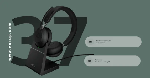 Thời lượng pin ấn tượng – Sạc dễ dàng, dùng cả tuần