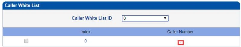 Tạo danh sách trắng
