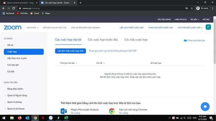 Thông báo: Zoom đã chính thức hỗ trợ Tiếng Việt trên trang chủ