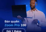 Bản quyền Zoom Pro 100 người 1 tháng