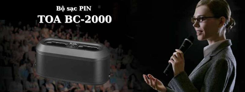 Bộ sạc PIN TOA BC-2000