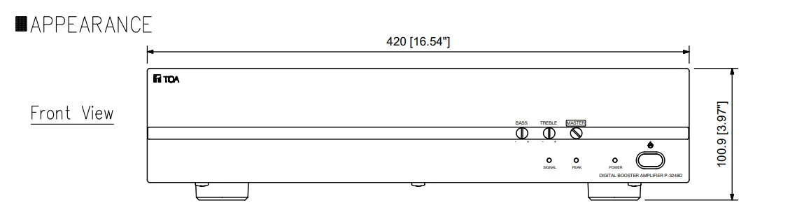MẶT TRƯỚC CỦA P-3248D
