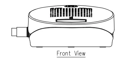 mặt trước Máy đại biểu kèm Micro cần dài TOA TS-692L AS