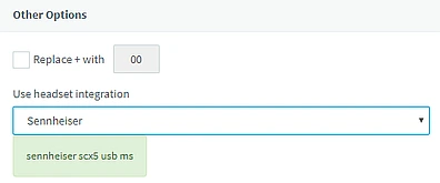 Các bước cấu hình EPOS|Tai nghe Sennheiser với 3CX Web Client