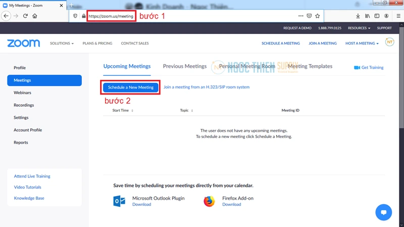Truy cập vào địa chỉ https://zoom.us/signin