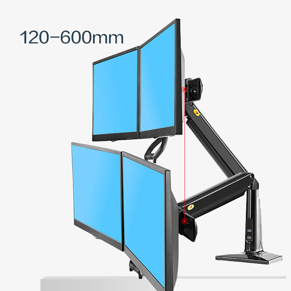 Giá treo gắn bàn LCD F27 (22" - 27")