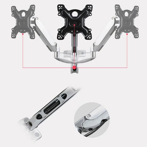 Giá treo các góc LCD F500 ("40 - 60")