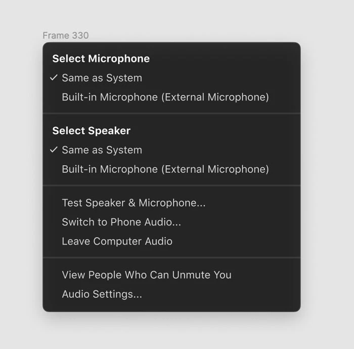 cấp quyền bật tiếng trong zoom