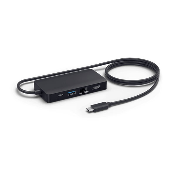 Jabra PanaCast USB-A Hub là một phụ kiện kết nối cố định giúp đơn giản hóa việc quản lý cáp