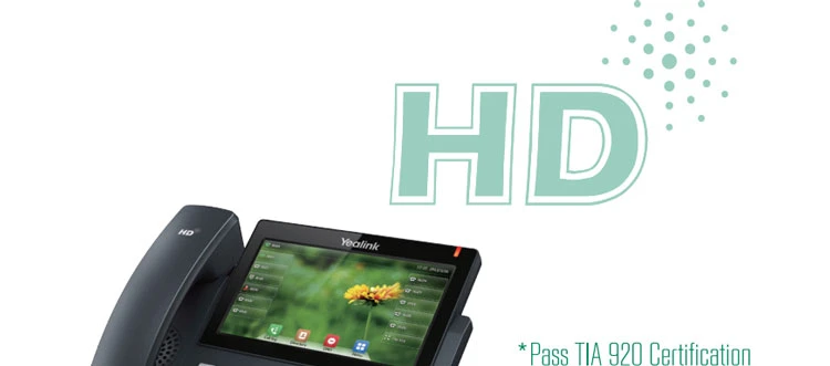 Hệ thống Optima HD Voice của Yealink T4 Series đạt chứng nhận tiêu chuẩn TIA 920