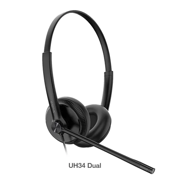 Yealink UH34 Dual chụp tai hai bên - Tai nghe call center cho doanh nghiệp