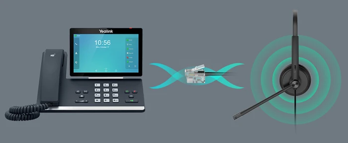 Tai nghe Yealink YHS34 & YHS34 Lite tích hợp kết nối nhanh plug-and-play
