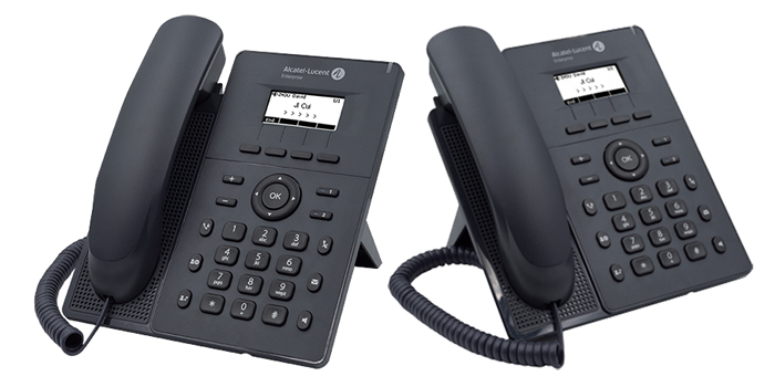 Các tính năng điện thoại phong phú với giao thức SIP tiêu chuẩn của điện thoại alcatel